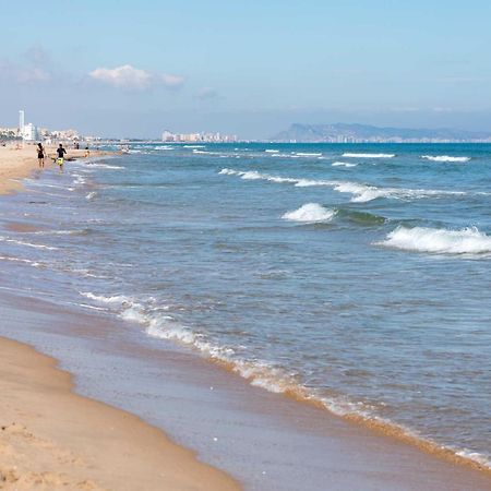 Apartamento 1ª Linea En Playa De Gandia Dış mekan fotoğraf