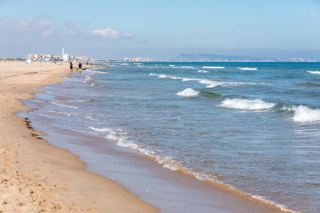 Apartamento 1ª Linea En Playa De Gandia Dış mekan fotoğraf